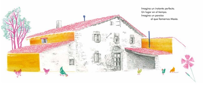 Ilustración de Una masía