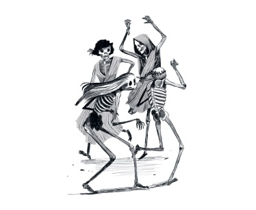 Ilustración de Los secretos de los vampiros