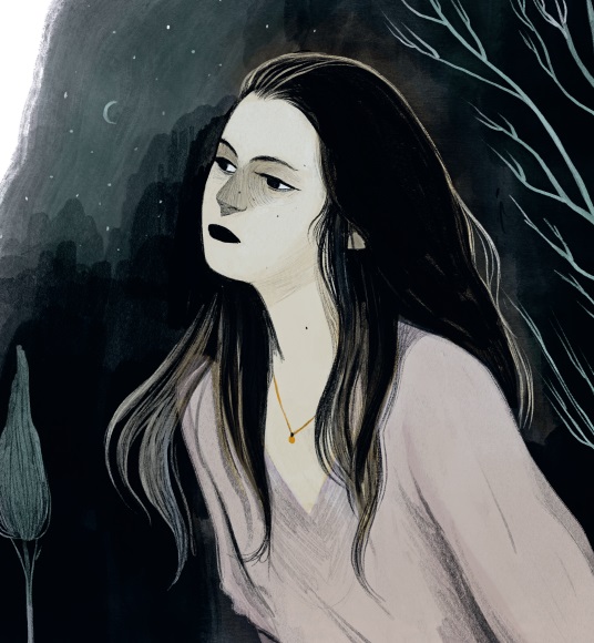 Ilustración de Los secretos de los vampiros