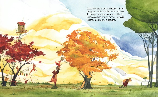 Ilustración de La voz del bosque