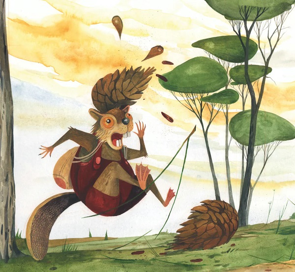 Ilustración de La voz del bosque