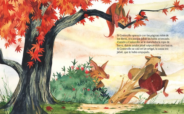 Ilustración de La voz del bosque