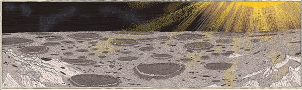 Ilustración de Paisajes desconocidos del Sistema Solar