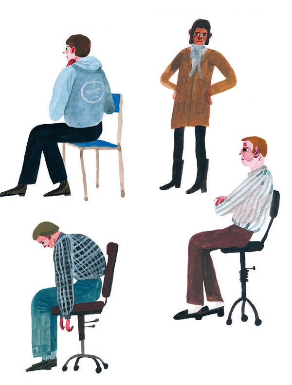 Ilustración de Cosas de adultos