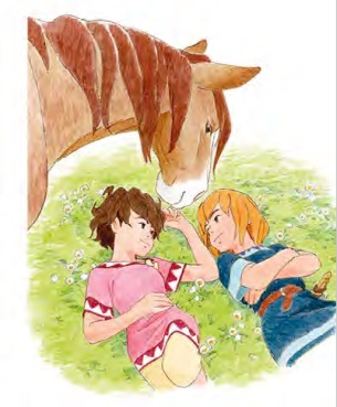 Ilustración de Ronia. La hija del bandolero