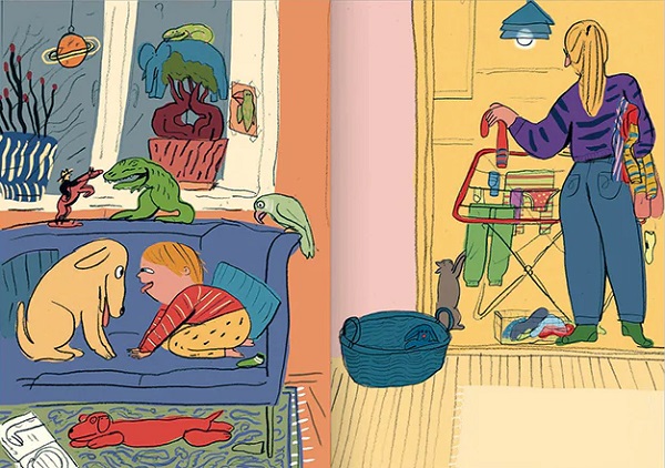 Ilustración de ¡A DORMIR! (Como animales)