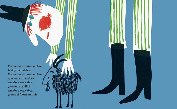 Ilustración de La cabra tragona