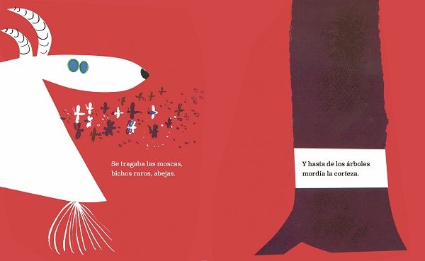 Ilustración de La cabra tragona