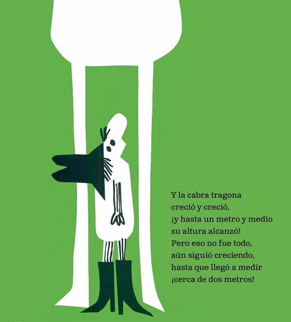 Ilustración de La cabra tragona