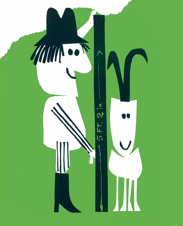 Ilustración de La cabra tragona