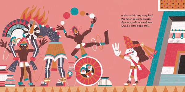 Ilustración de El berrinche de Moctezuma