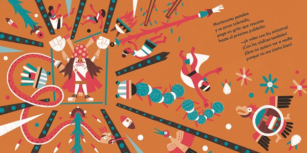 Ilustración de El berrinche de Moctezuma