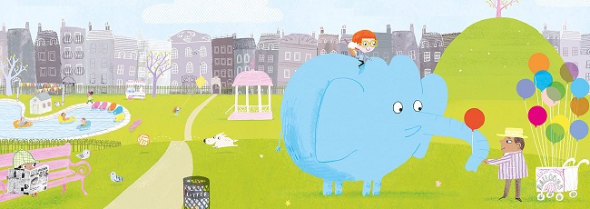 Ilustración de Los detectives de elefantes