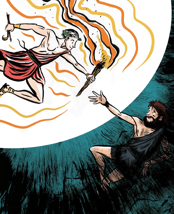 Ilustración de Narciso descubre Instagram
