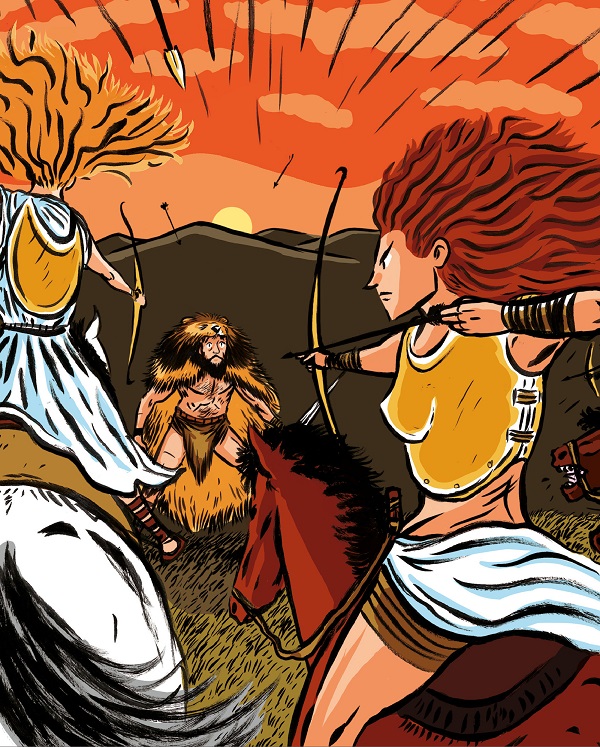 Ilustración de Narciso descubre Instagram