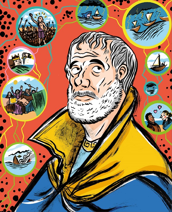 Ilustración de Narciso descubre Instagram