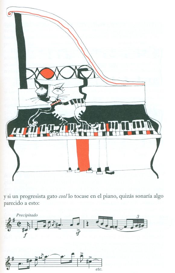 Ilustración de El maestro invita a un concierto