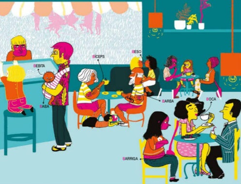 Ilustración de ABC ¡Dime qué ves!
