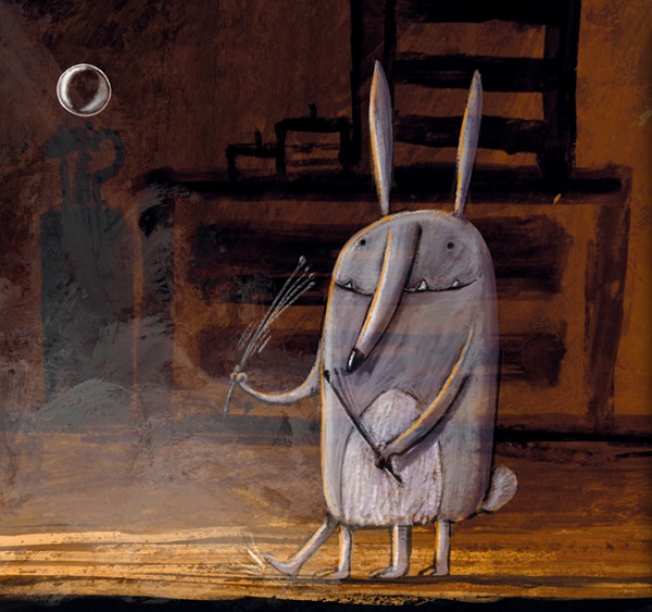 Ilustración de Los monstruos de casa