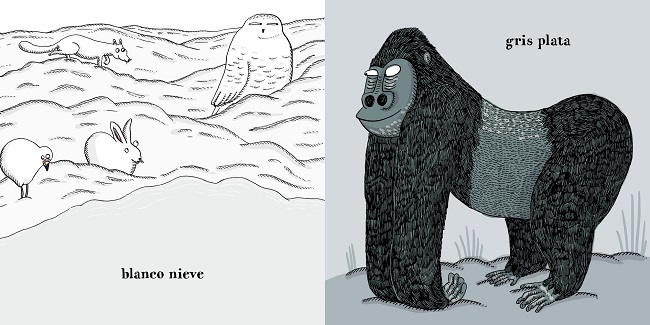 Ilustración de Bestiario de los colores