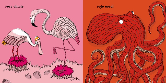Ilustración de Bestiario de los colores