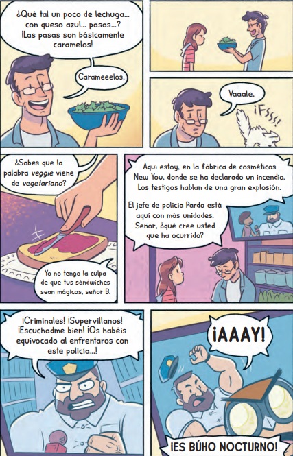 Ilustración de Caty la cuidadora de gatos