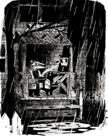 Ilustración de La gema es una yema