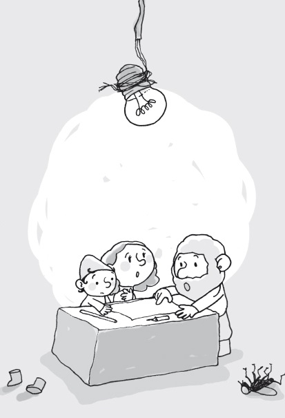 Ilustración de Olga y el grito del bosque