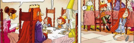 Ilustración de Emilio y Margot