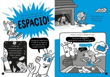 Ilustración de Gustavo y Rita