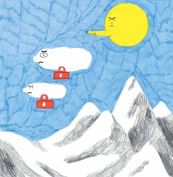 Ilustración de Los pulpos tienen cero huesos