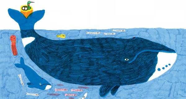 Ilustración de Los pulpos tienen cero huesos