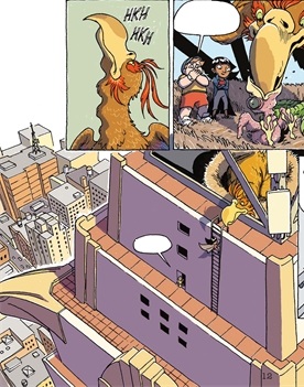 Ilustración de Los espeluznantes casos de Margo Maloo y la red enmarañada