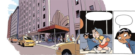 Ilustración de Los espeluznantes casos de Margo Maloo y la red enmarañada