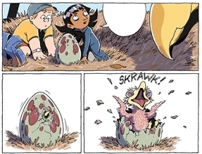 Ilustración de Los espeluznantes casos de Margo Maloo y la red enmarañada