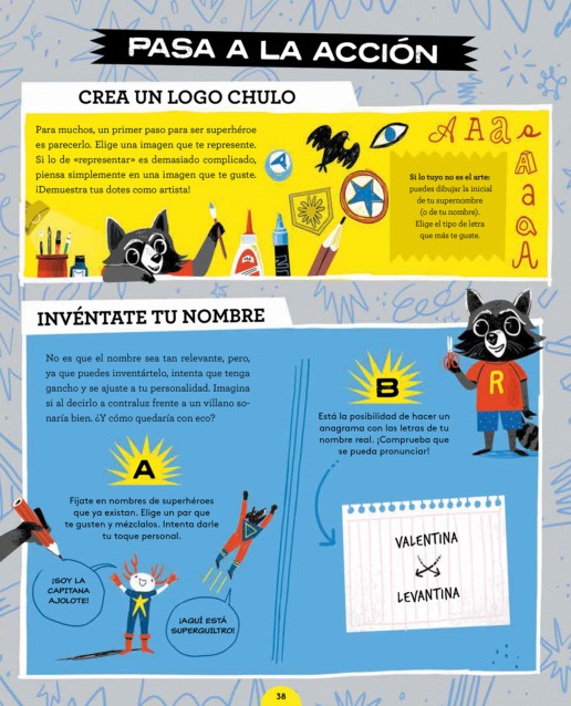 Ilustración de Manual para superhéroes