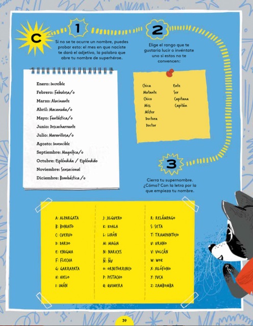 Ilustración de Manual para superhéroes