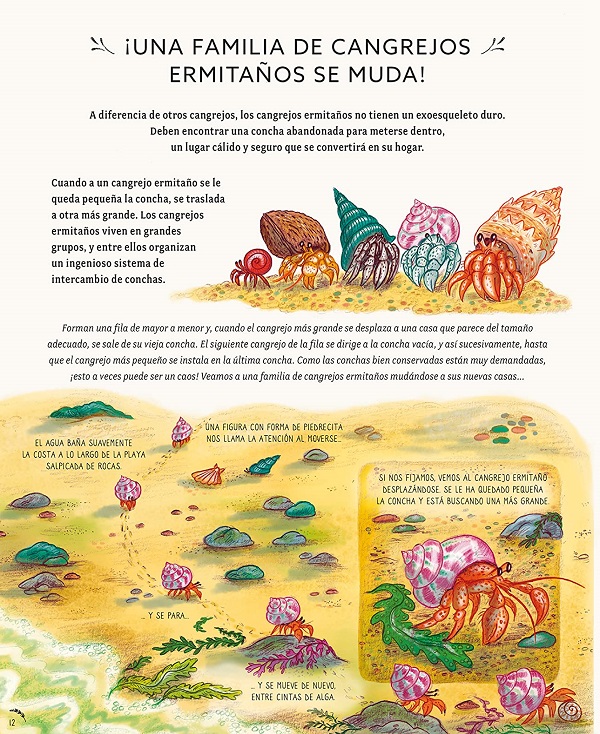 Ilustración de Con calma, aquí y ahora