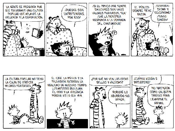 Ilustración de Calvin y Hobbes