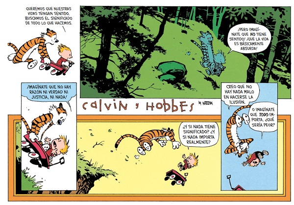 Ilustración de Calvin y Hobbes