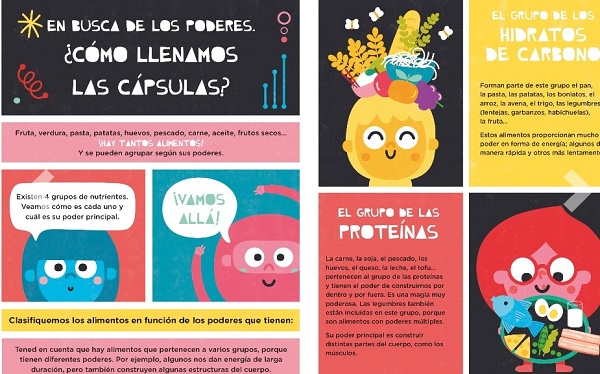 Ilustración de El poder mágico de los alimentos