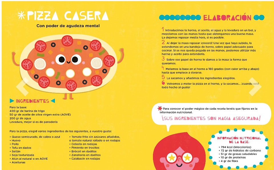 Ilustración de El poder mágico de los alimentos