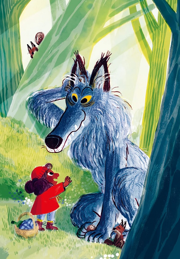 Ilustración de Cuentos de hadas de los Grimm