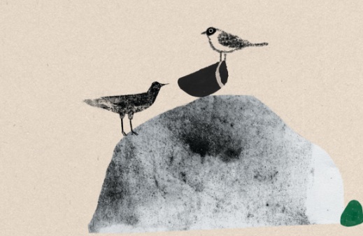 Ilustración de El primer barco