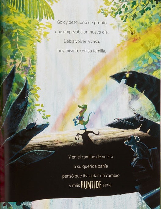 Ilustración de El geco y el eco