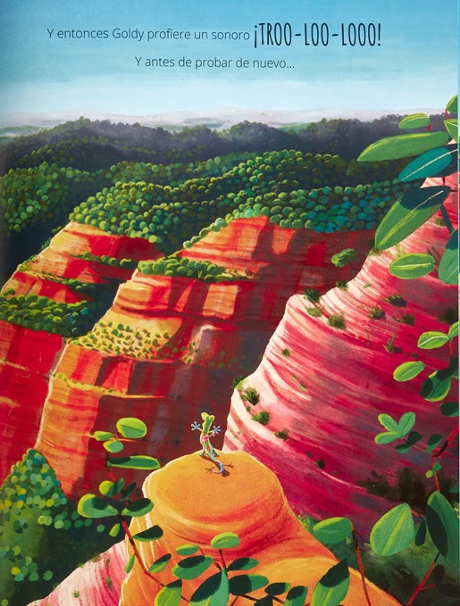Ilustración de El geco y el eco