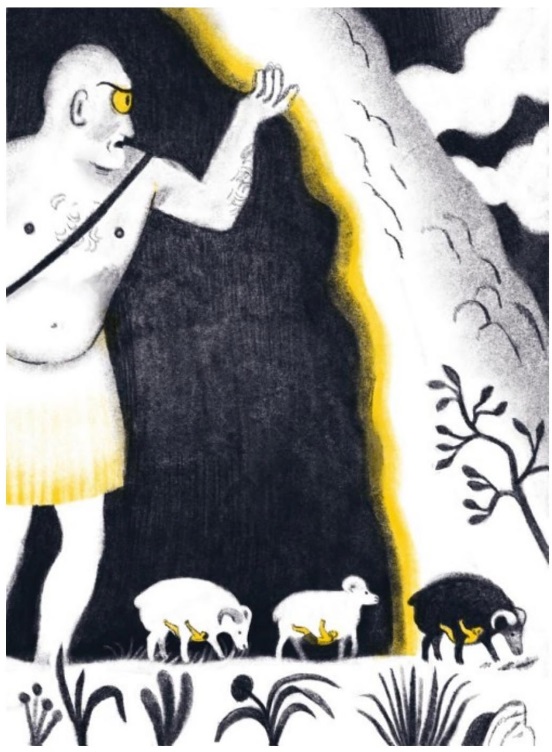 Ilustración de Animales divinos