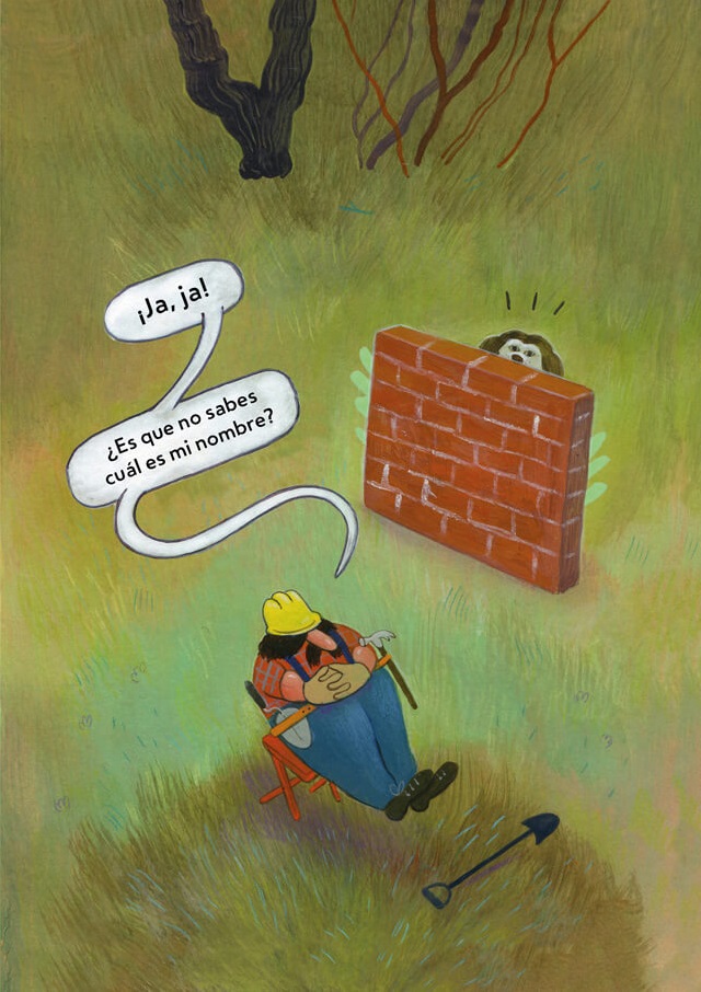 Ilustración de El constructor de muros