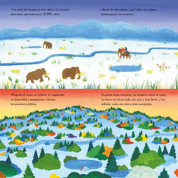 Ilustración de La edad del bosque