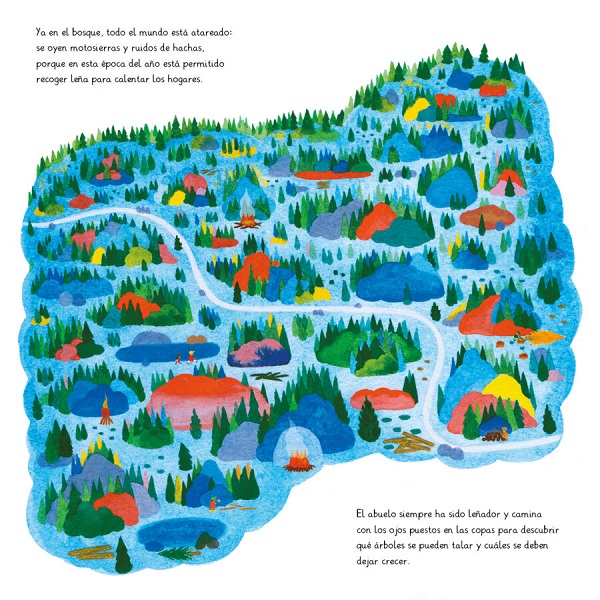 Ilustración de La edad del bosque